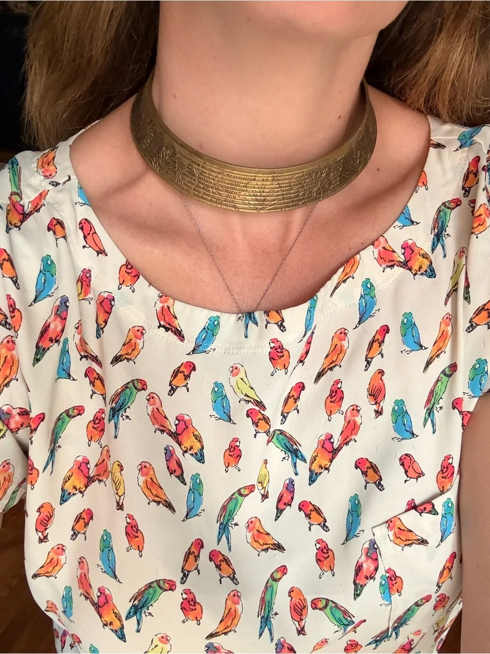 Brass Choker—Vintage